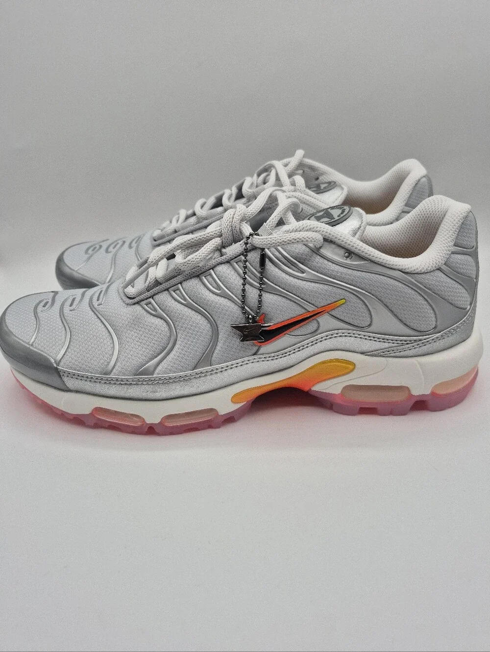 Nike Air Max Plus Golf US Open Silver Grey Sneaker Shoe HJ4518-001 Men's 11 New